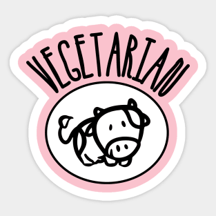 Vegetarian 1 Sticker